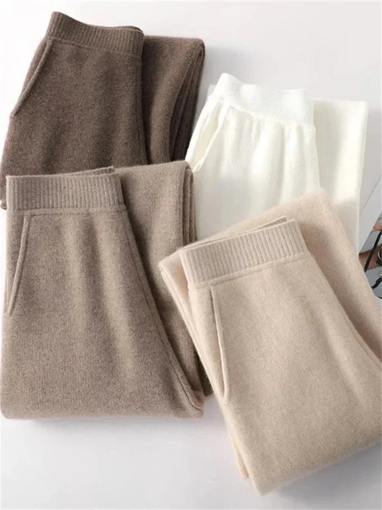 Dames Wol Broek – Winter 2025 Collectie
