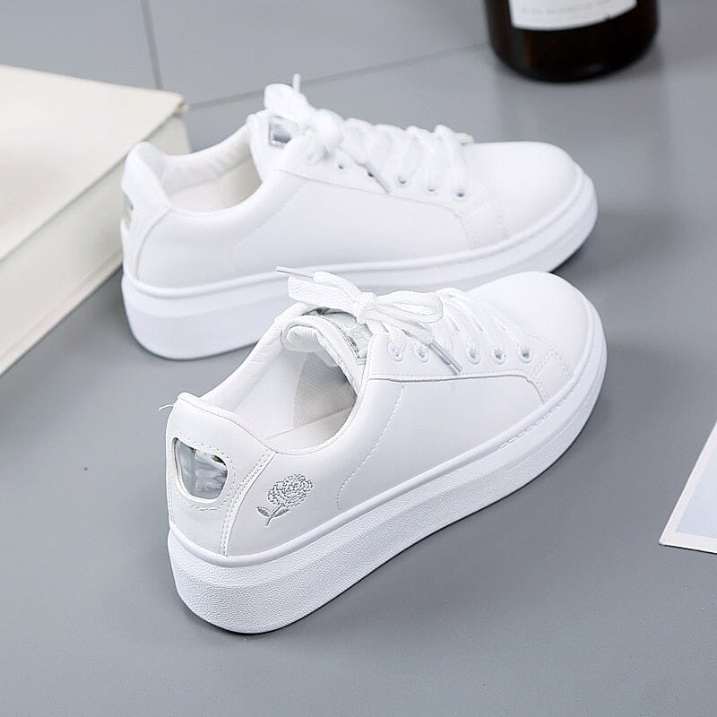 Orthopedische Witte Dames Sneakers