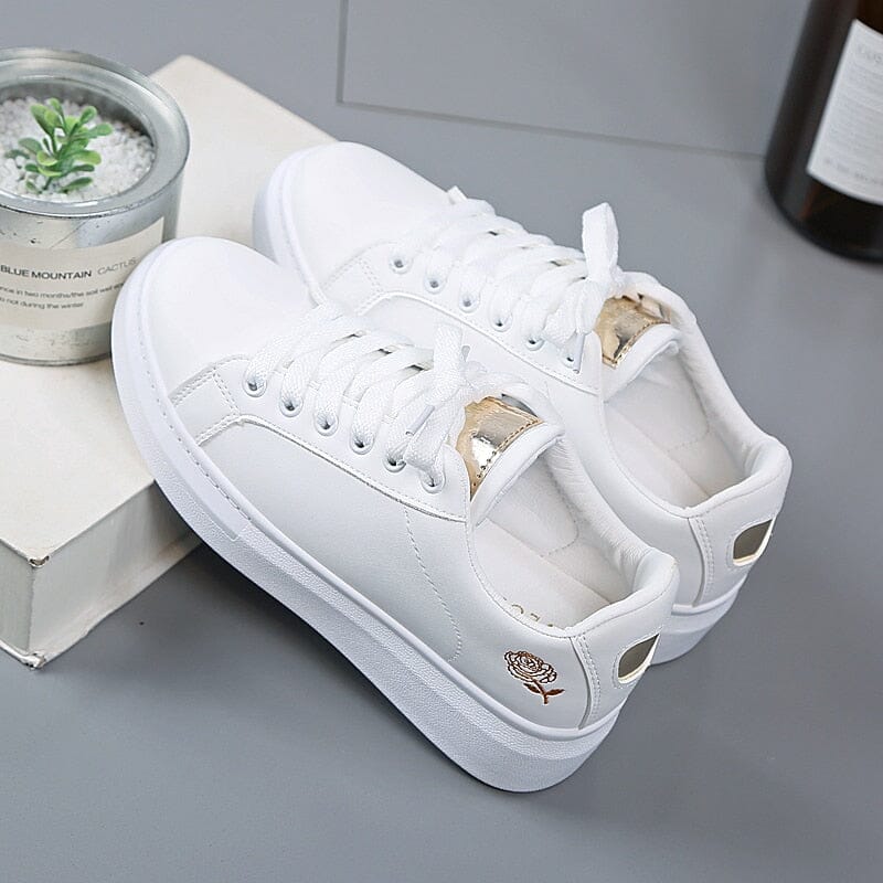 Orthopedische Witte Dames Sneakers