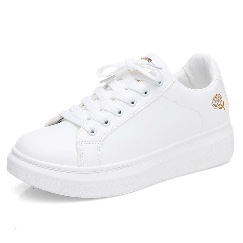 Orthopedische Witte Dames Sneakers