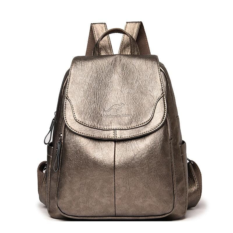 Dames Leren Rugzak – Elegant & Praktisch