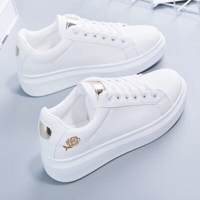 Orthopedische Witte Dames Sneakers